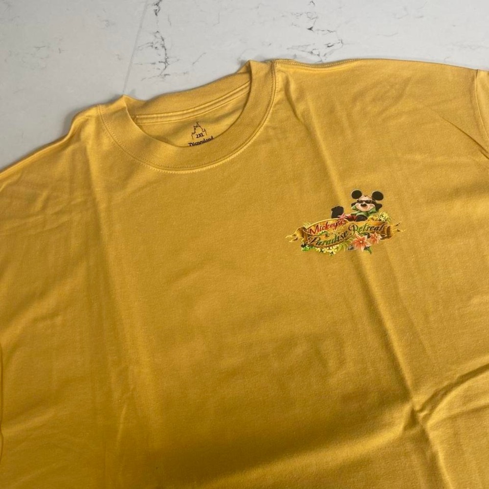 Disney‎ Mickey's Paradise Retreat size 2XL tropical graphic tshirt